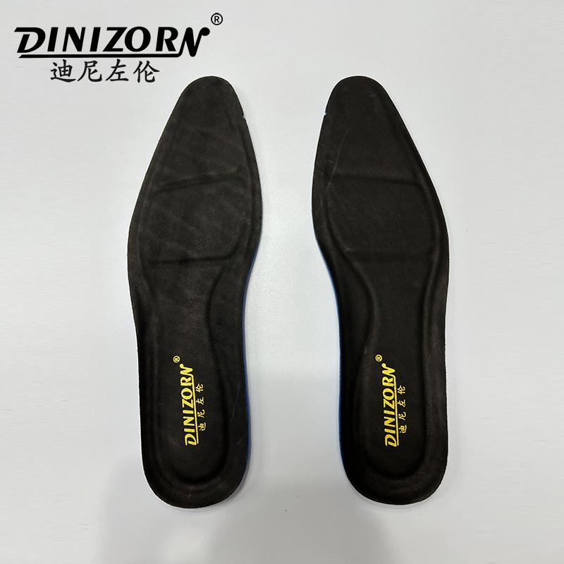 迪尼左伦真皮鞋垫透气吸汗