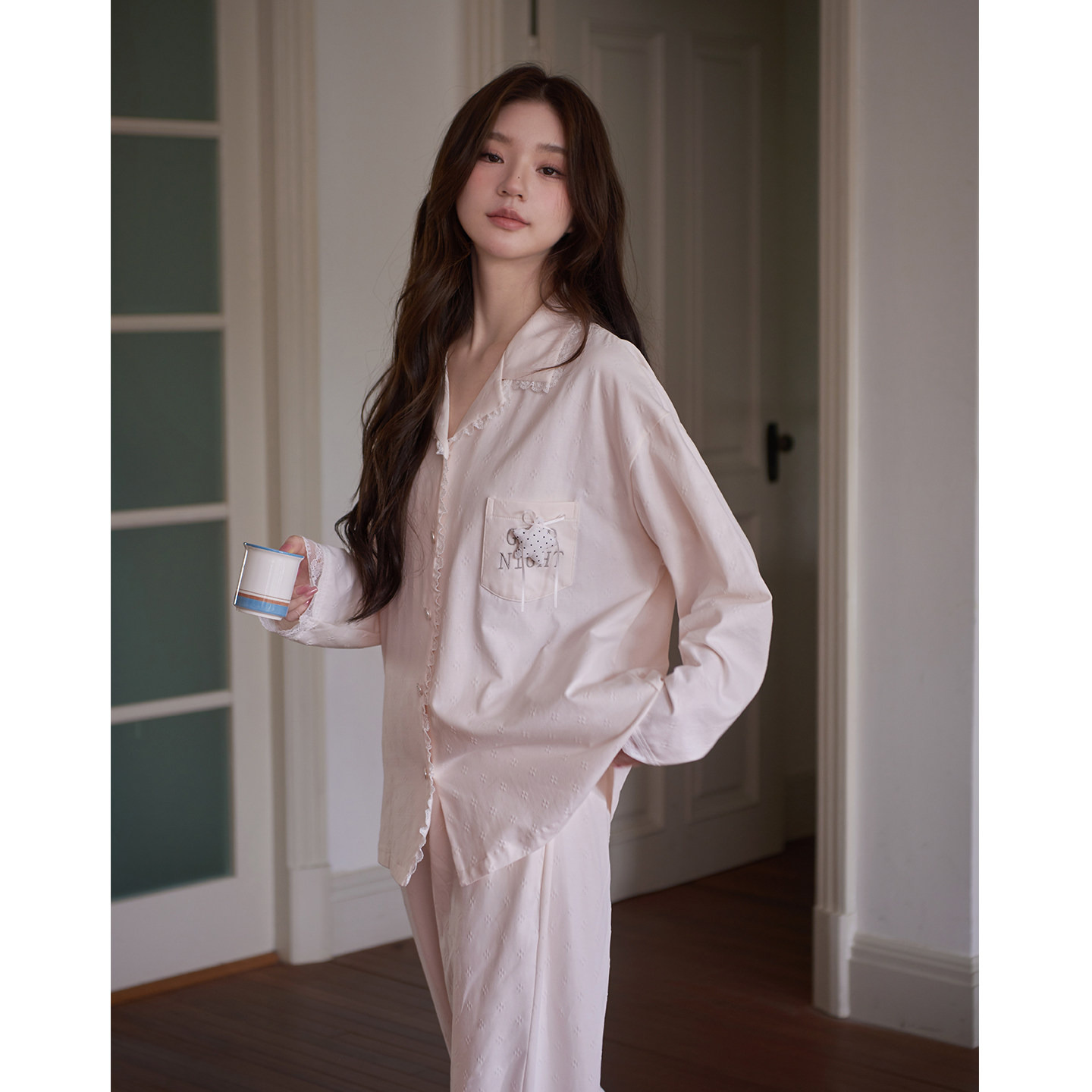 思莉太太纯棉睡衣女款2026新款独特绝美粉色奶fufu巨好看家居服