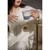 日系格子小个子网红风甜美大学生套装 思莉太太睡衣女春秋长袖 薄款