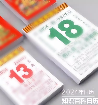 好又顺2024年知识日历一天一页