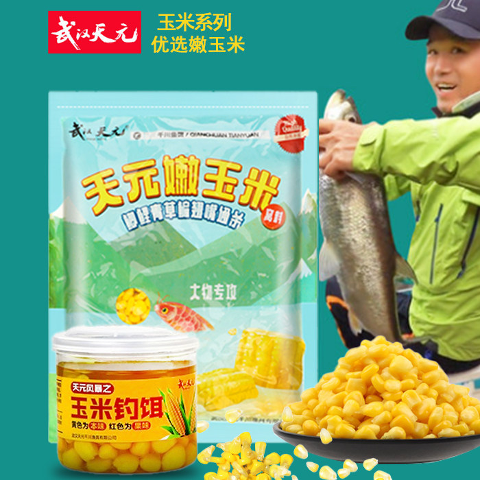 武汉天元邓刚嫩玉米窝料鲜玉米钓饵本味果味翘嘴鳊鱼青鱼草鱼专用,户外/登山/野营/旅行用品,台钓饵,淘宝优惠券,粉丝福利购,淘宝优惠卷