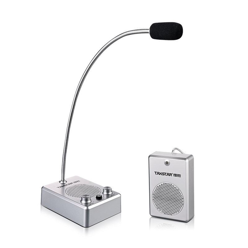 Takstar/得胜DA-235M窗口对讲机银行柜台医院车站麦克风扩音器