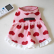 爱心公主裙子春秋款 套头纯棉泰迪比熊猫咪狗狗宠物衣服小型犬 无袖