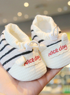 婴之行婴儿鞋子软底防滑春秋季新款学前步鞋0-1岁男女宝宝软底鞋