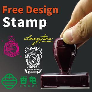 name personal senior custom stamp teacher logo making stamps