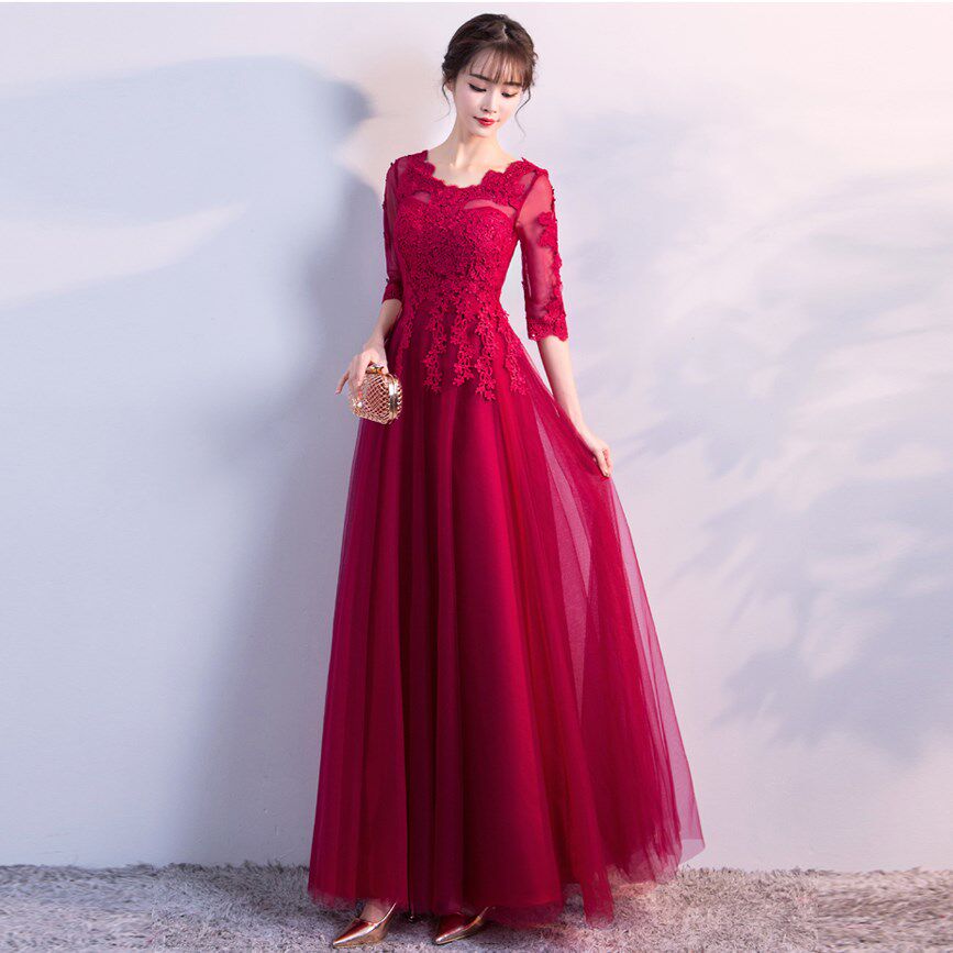 加大码新娘敬酒服女胖mm2017新款200斤加大加肥显瘦年会晚礼服裙在类目 女装/女士精品, 婚纱/旗袍/礼服, 礼服/晚装中 - 来自Buy2taobao.com提供专业的淘宝代购服务