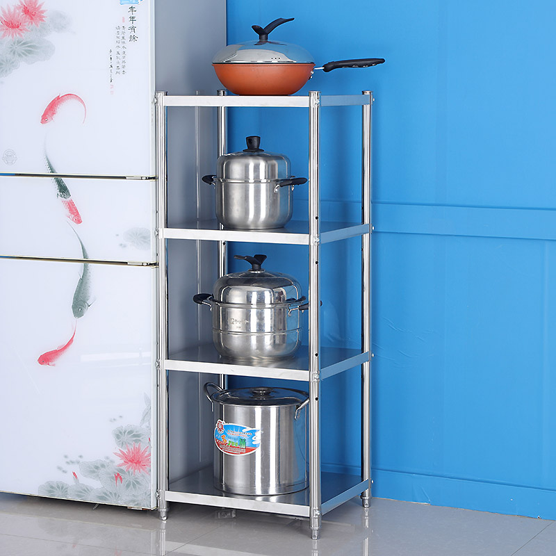 不锈钢厨房夹缝多层置物架不生锈