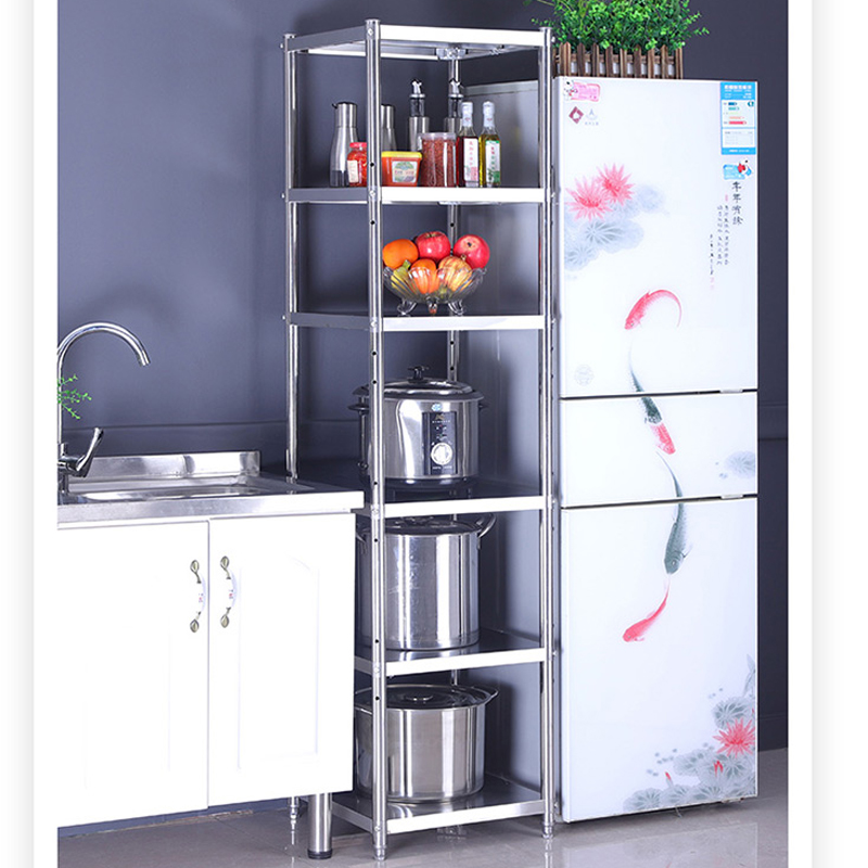 不生锈的不锈钢厨房置物架