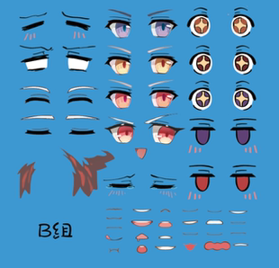 闪之轨迹 黎恩水贴 GSC魔改 粘土人 水贴 ob11 作者lofter:Rath