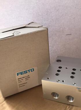 议价 FESTO费斯托全新原装正品气路板MHA3-PR2-3-1/