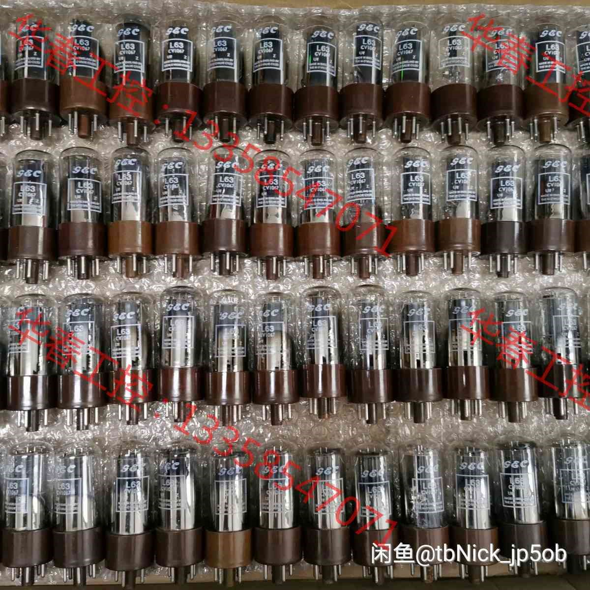议价 全新英国GEC L63 CV1067 6J5G电子管