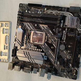 议价 带保 华硕prime z490m-plus 带原装挡片