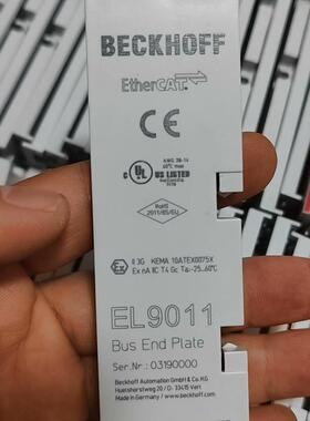 议价 EL9011 德国BECKHOFF隔板库存货成色很新功能