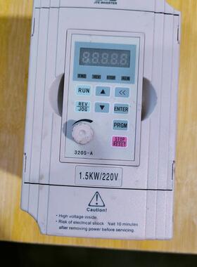 议价 JTE320S金田1.5kw,220V变频器,二手剪线拆机一