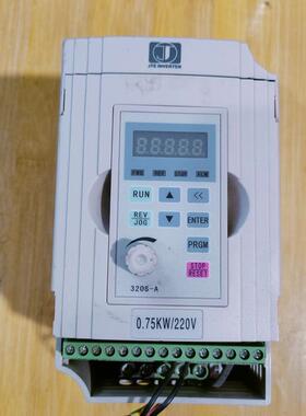 议价 JTE320S金田0.75kw,220V变频器,二手拆机一台