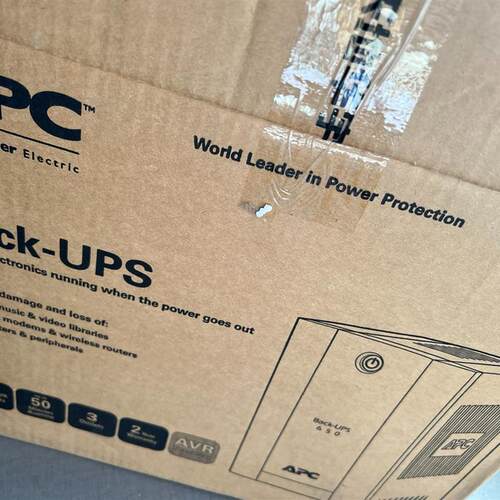 议价 APC不间断电源,UPS电源,BACK-UPS650全新。