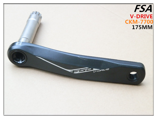 台产FSA /V-DRIVE/CKM-7700山地车中空一体牙盘单左曲柄修补件