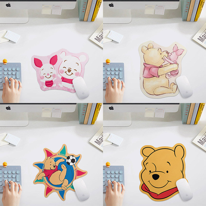 小熊维尼异形鼠标垫可爱滑鼠垫