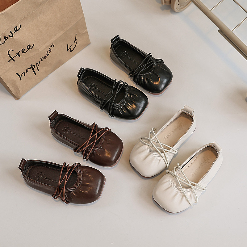 女童皮鞋2025春夏新款宝宝浅口豆豆鞋软底公主鞋小女孩韩版奶奶鞋,童鞋/婴儿鞋/亲子鞋,皮鞋,淘宝优惠券,粉丝福利购,淘宝优惠卷