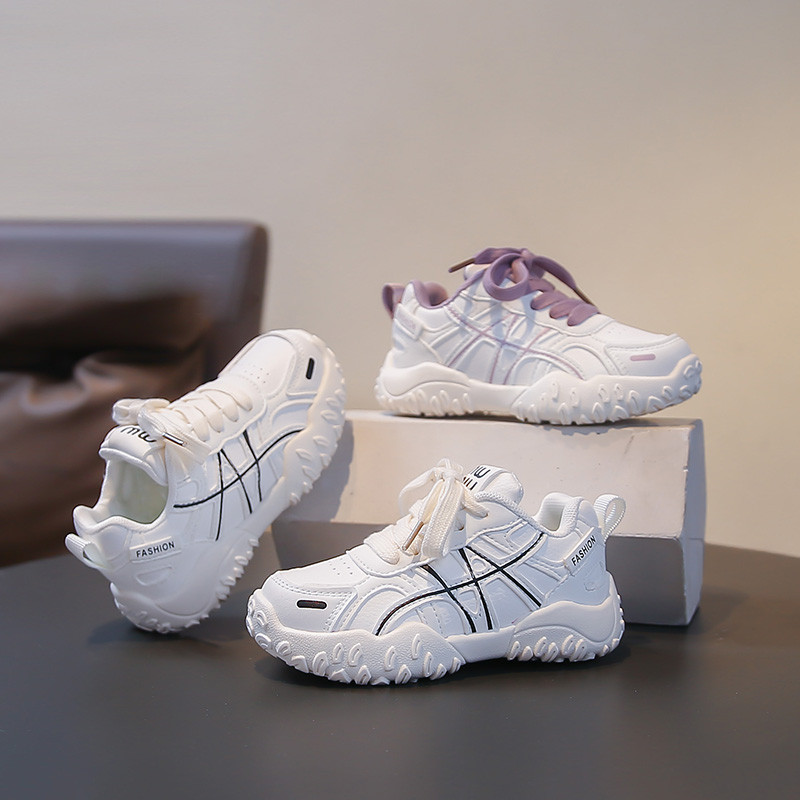 女童小白鞋2026春季新款儿童运动鞋皮面透气德训鞋男童皮面老爹鞋,童鞋/婴儿鞋/亲子鞋,运动鞋,淘宝优惠券,粉丝福利购,淘宝优惠卷