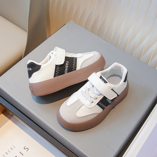女童运动鞋 男童休闲鞋 小白鞋 单鞋 儿童板鞋 德训鞋 低帮2026春秋新款