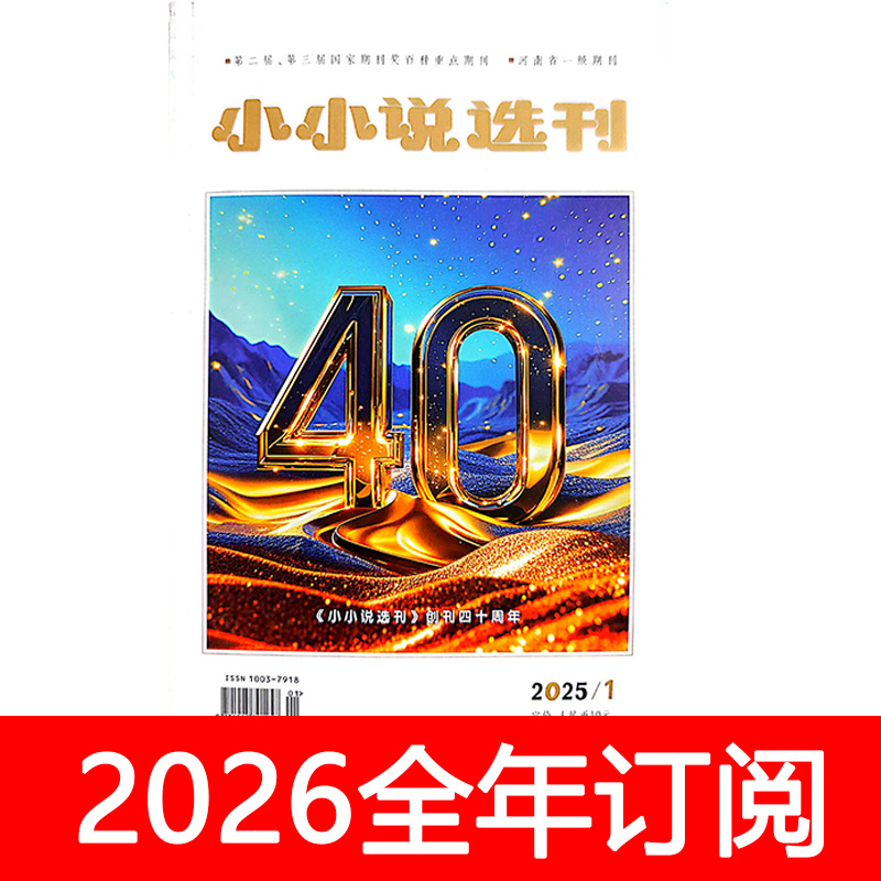 小小说选刊杂志2025年1-11期微型月刊当代短篇文学作家文摘