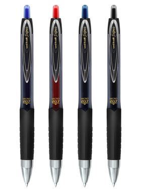 日本uni三菱UMN-207中性笔商务办公签字笔学生水笔0.5考试笔MICRO