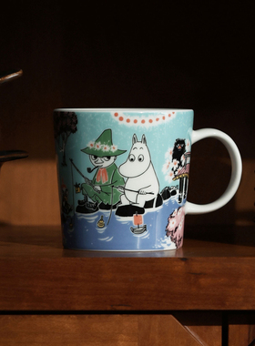 芬兰Arabia Moomin 姆明简单喜悦陶瓷马克杯300ml 2026年日本限定