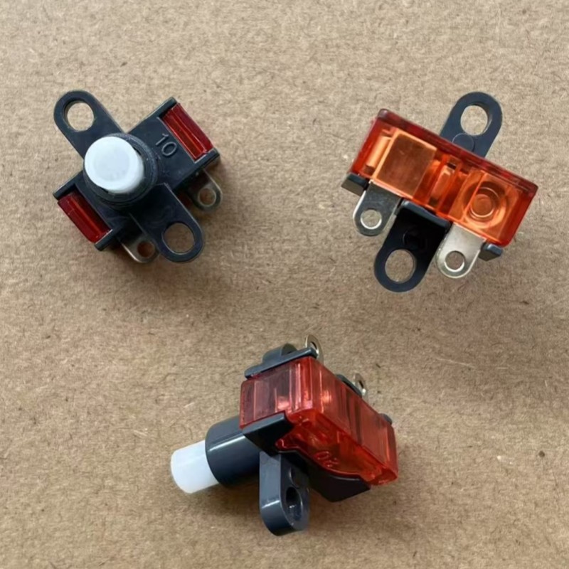 插线板电源自锁开关2脚 排插按钮开关 插座按键开关 孔距19MM,电子元器件市场,按钮,淘宝优惠券,粉丝福利购,淘宝优惠卷