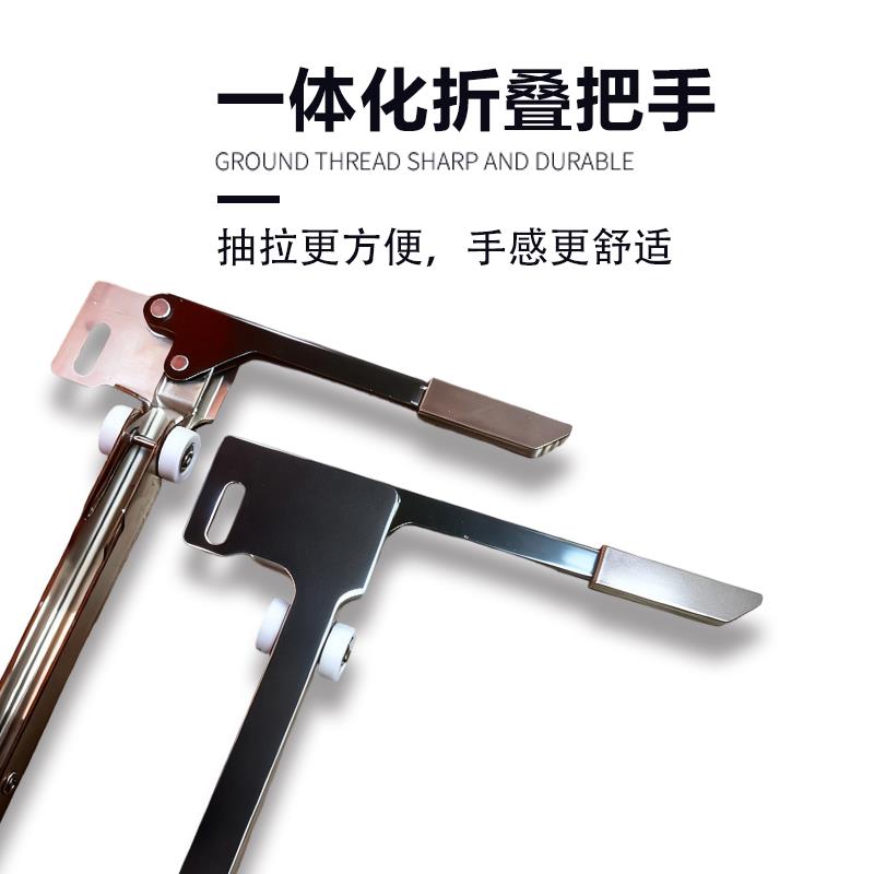 洗衣机移动神器海尔美的滚筒洗衣机专用不锈钢移动底座隐藏式支架