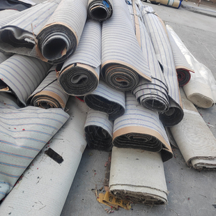 酒店旧地毯加厚隔音防火阻燃二手地毯保护地面铺路旧地毯车间仓库