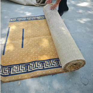 二手旧地毯特价处理低价酒店走廊撤回大量旧地毯花色多样地垫家用