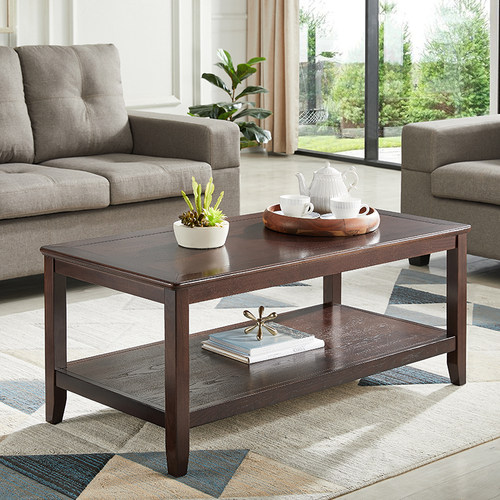 实木茶几家用长条小桌子