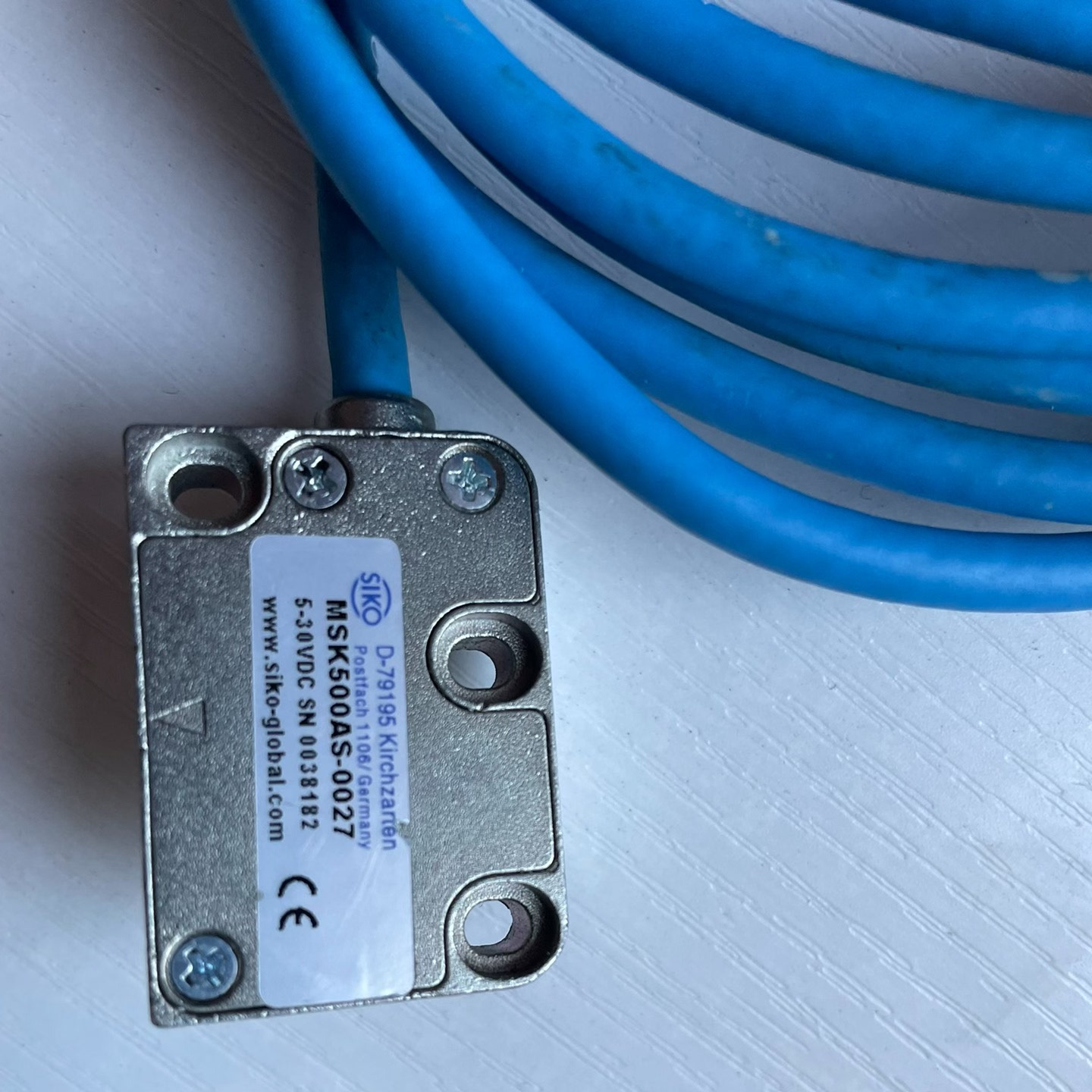 德国SIKO希控型号MSK500AS-0027