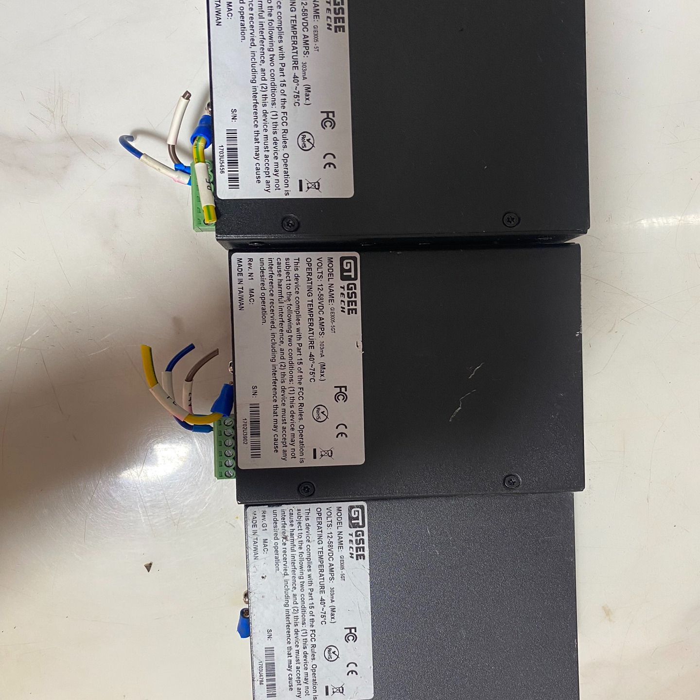 吉诺GSEE GIE3005-5T工业以太网5口，功能包好，