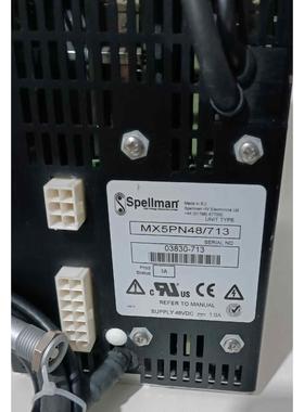 进口斯派曼(spellman)高压电源，MX5PN48/71