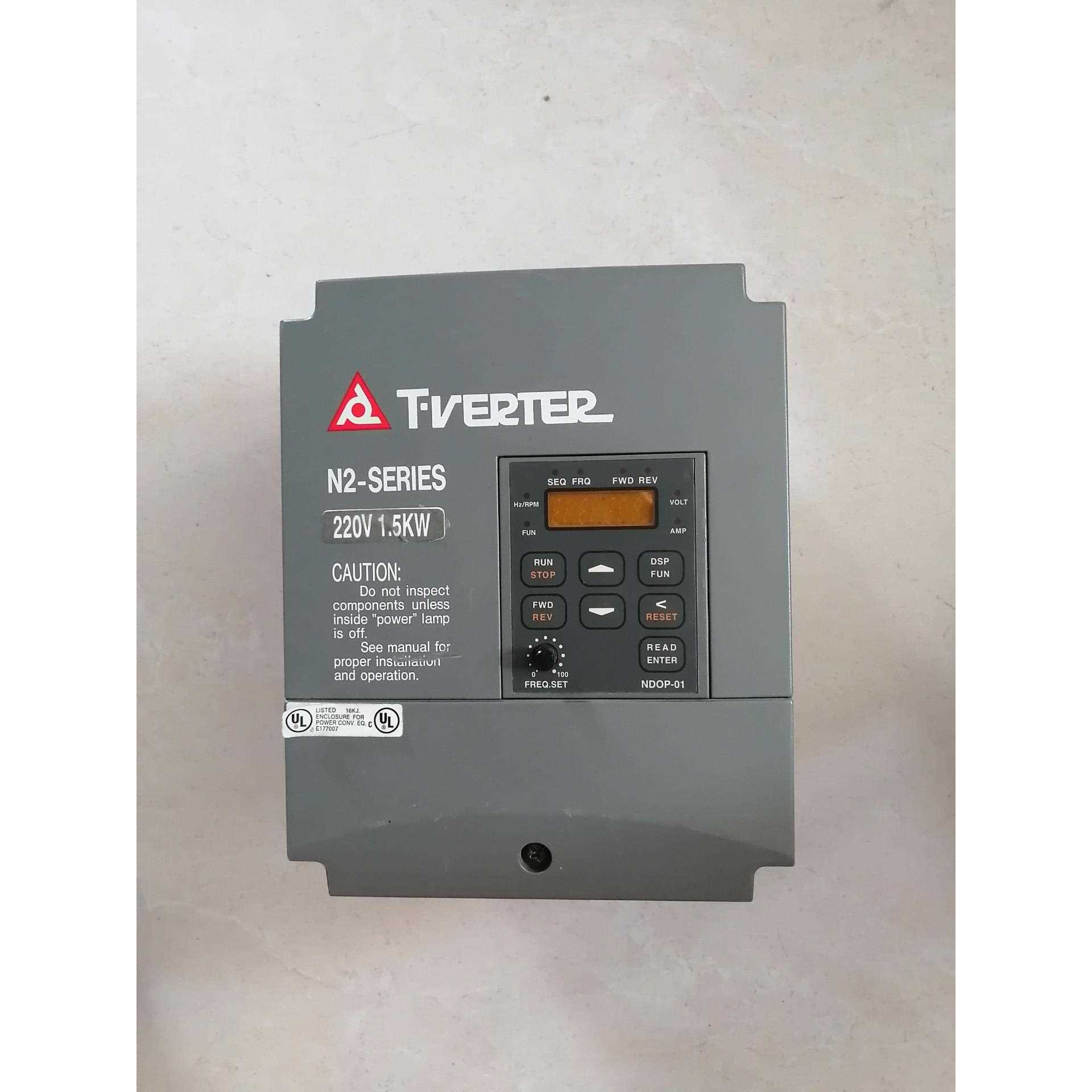 台安变频器N2-202-M 1.5KW 220V 拆机