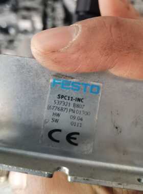 二手费斯托控制器SPC11-INC 成色8新，需要的联系，