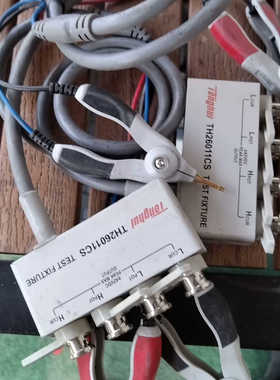 同惠TH26011CS测试夹，四端开尔文电容电感测试夹线，成