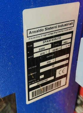 安萨尔多励磁模块SPAM016U1D