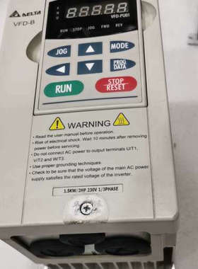 VFD015B21A变频器VFD2A8MS21ANSAA台达