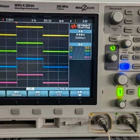是德科技Keysight MSOX2024A示波器，200M