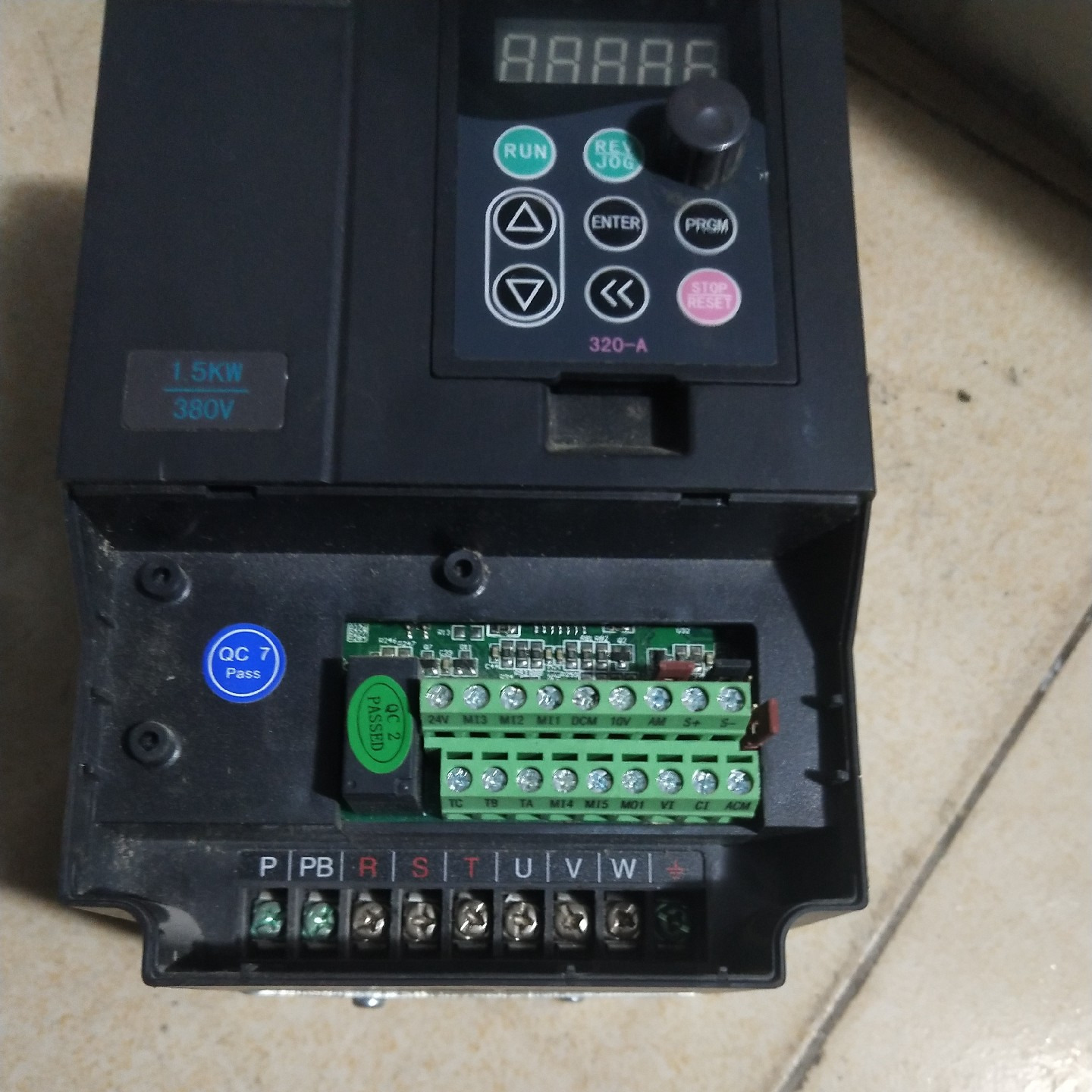 金田JTE320－H0015G3,380v-1.5kw,实物