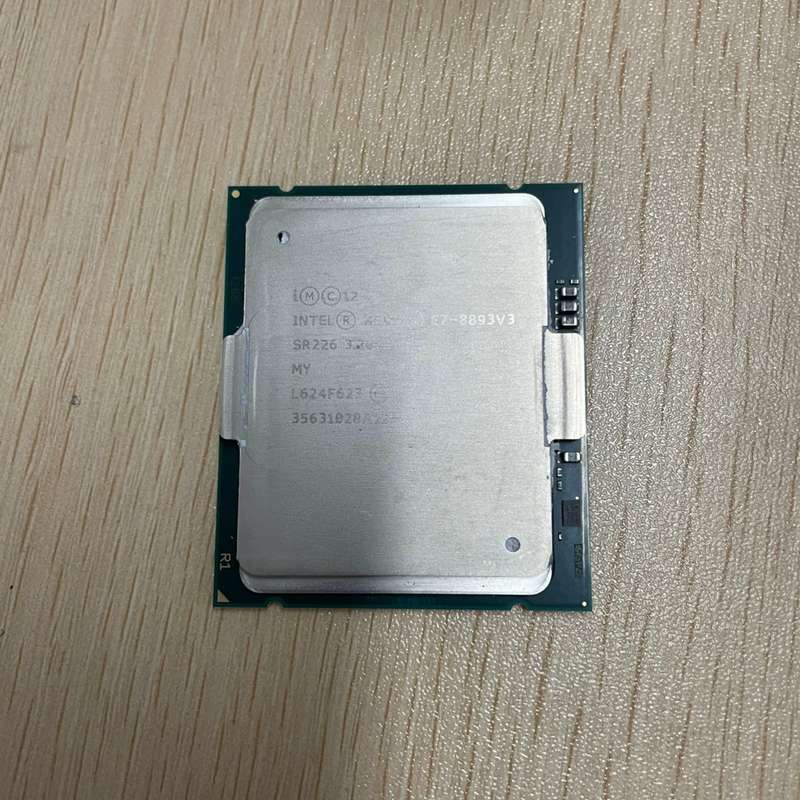 至强 E7-8893V3 CPU 四核八线处理器，正式版 不图片