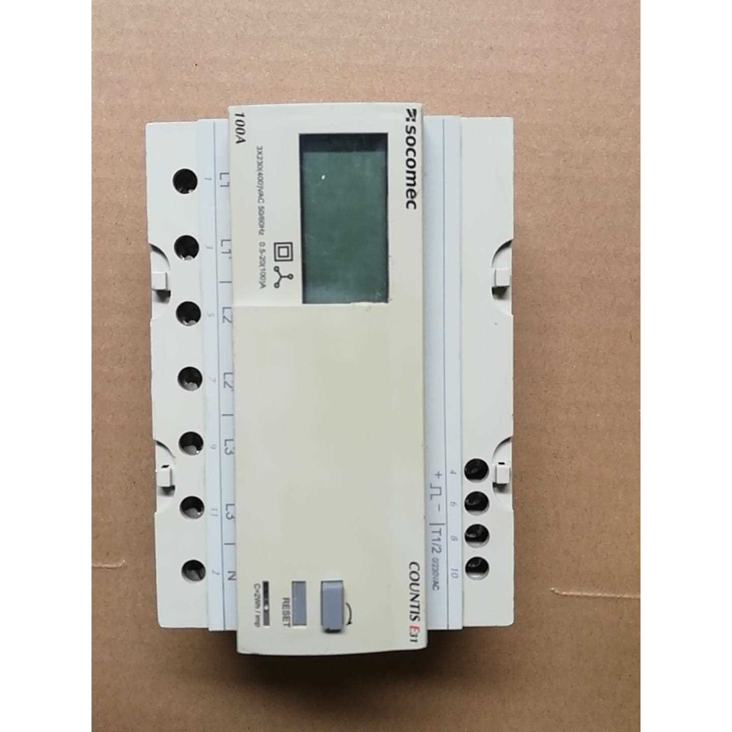 SOCOMEC COUNTIS数字式E31三相电能表ROHS