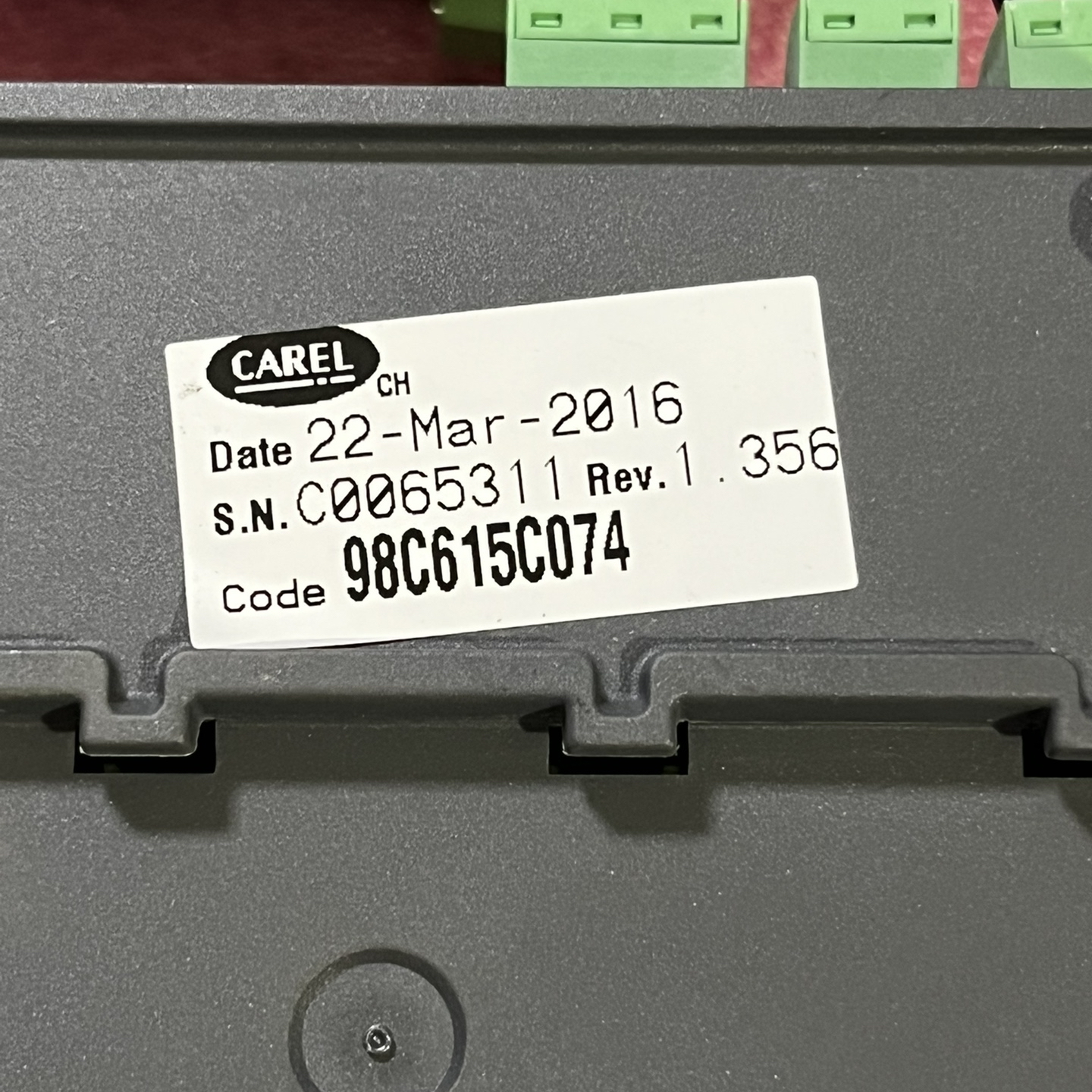 CAREL 98C615C074 98C615C0