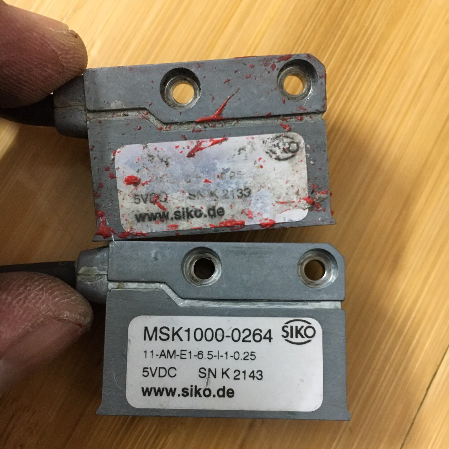 SIKO德国希控MSK1000-0256磁栅 拆机剪线，一个