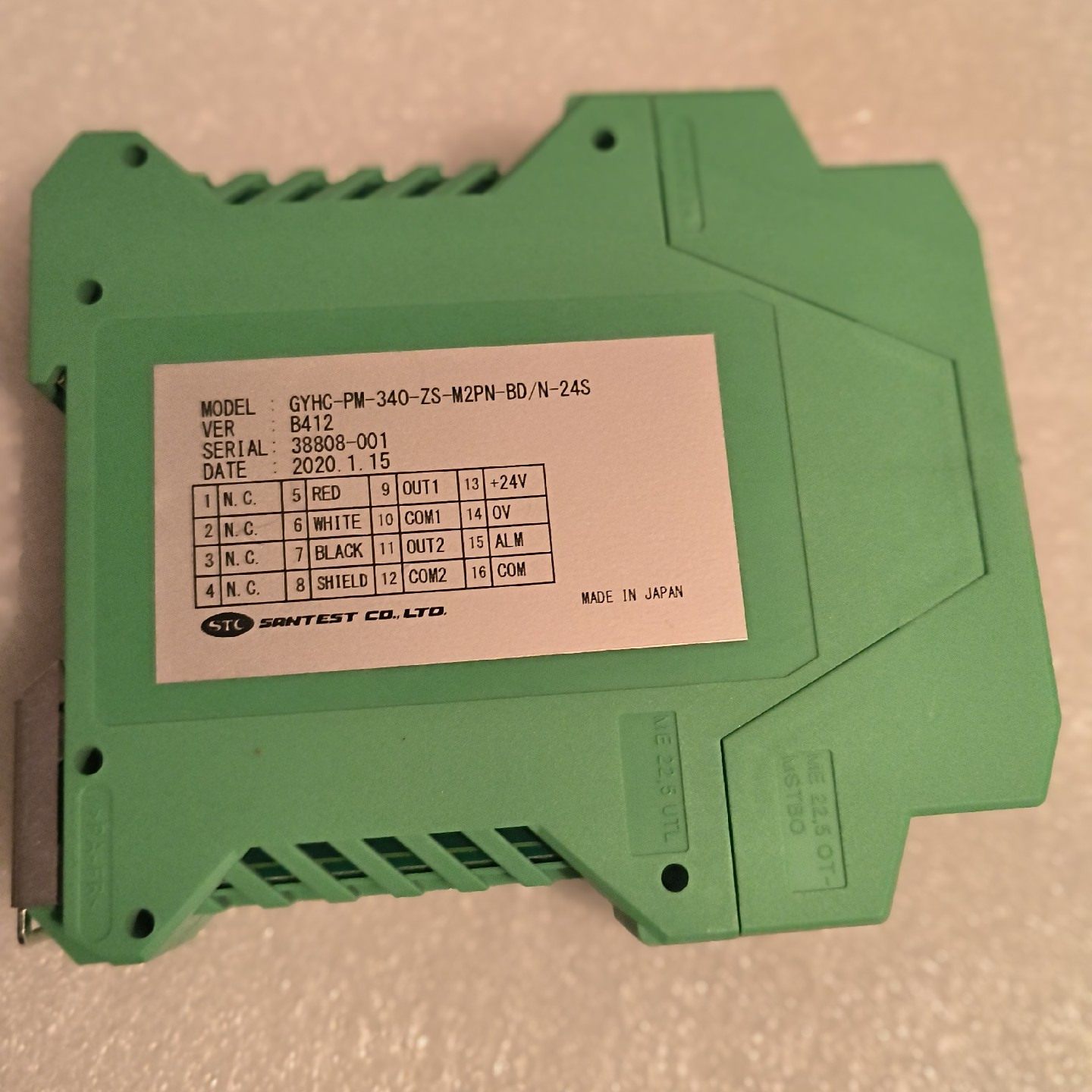 SANTEST位移传感器控制器，