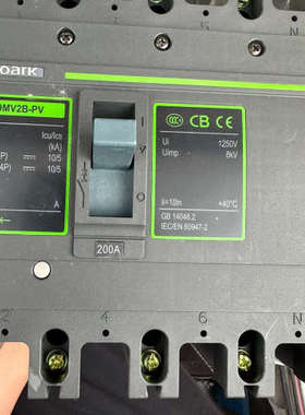 EX9MV2B-PV  200H4p诺雅克4p200A 空开