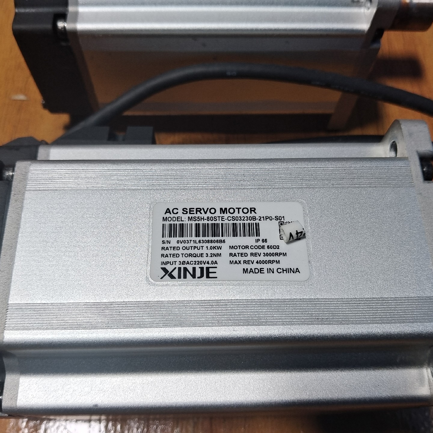 1kw信捷伺服电机MS5H-80STE-CS03230B-2